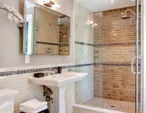 Ванная комната с душевой кабиной: дизайн и фото интерьеров